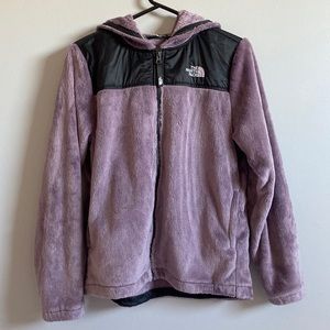 The north face girls youth light pastel purple/violet jacket